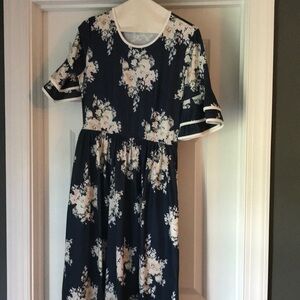 Floral print dress